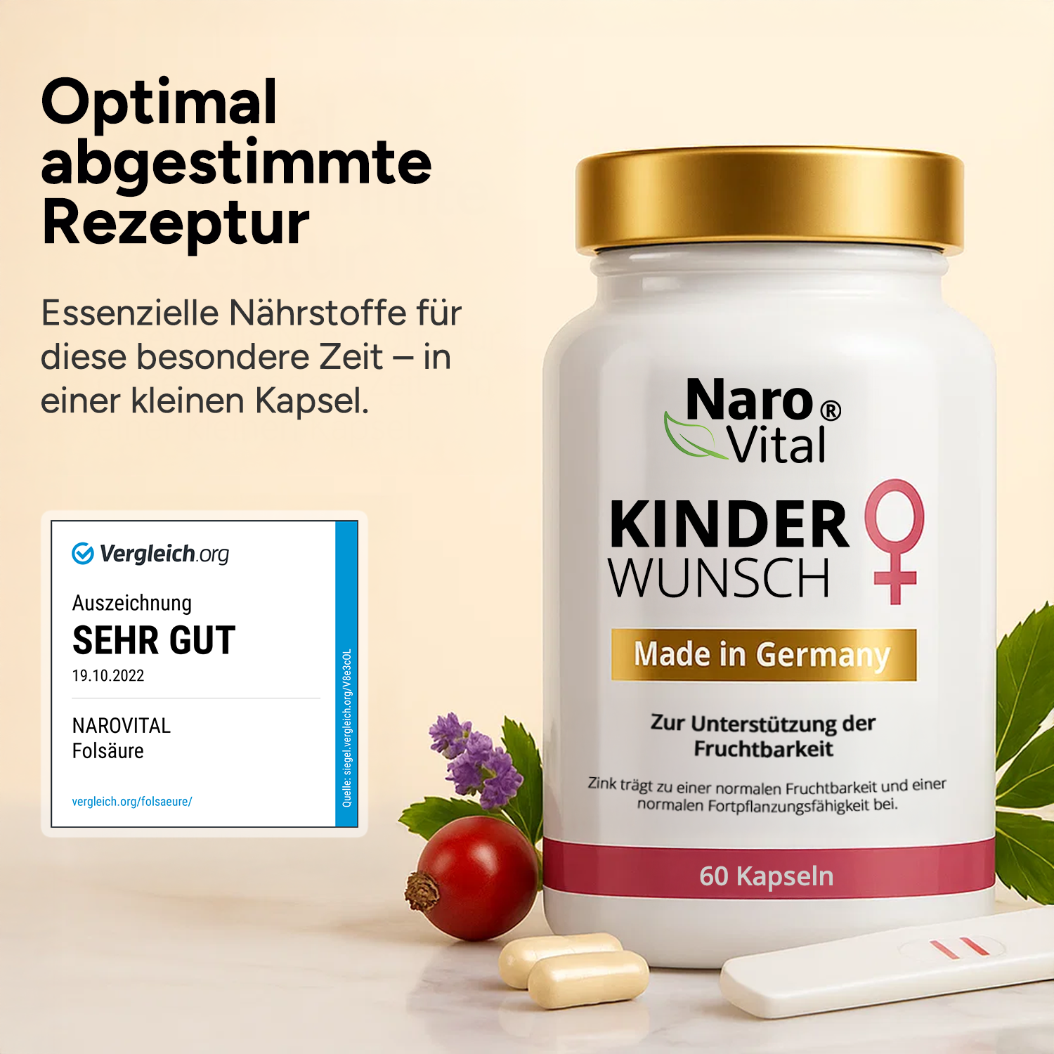 Kinderwunsch – Pränatale Vitamine