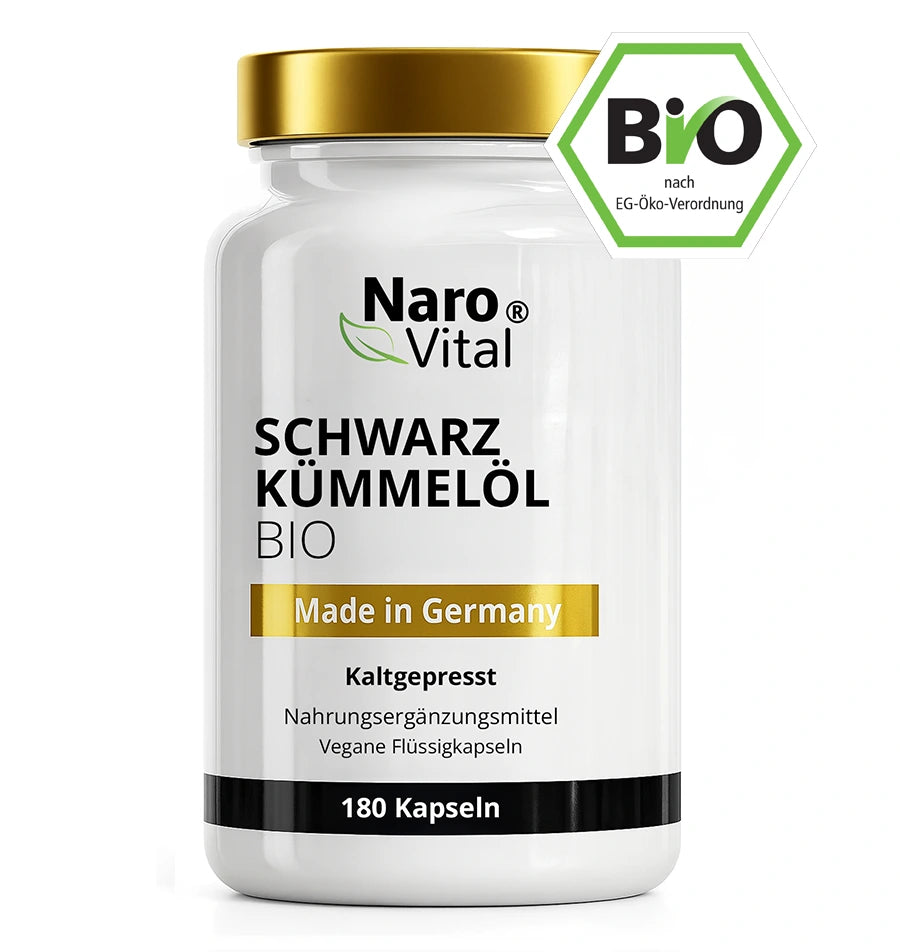 Bio Schwarzkümmelöl Kapseln
