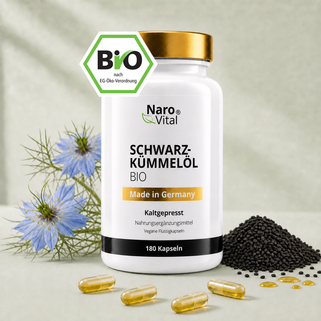 Bio Schwarzkümmelöl Kapseln
