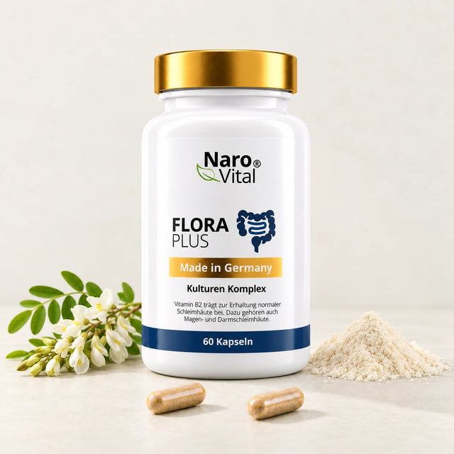 Flora Plus – Kulturen Komplex – NaroVital Produktbild