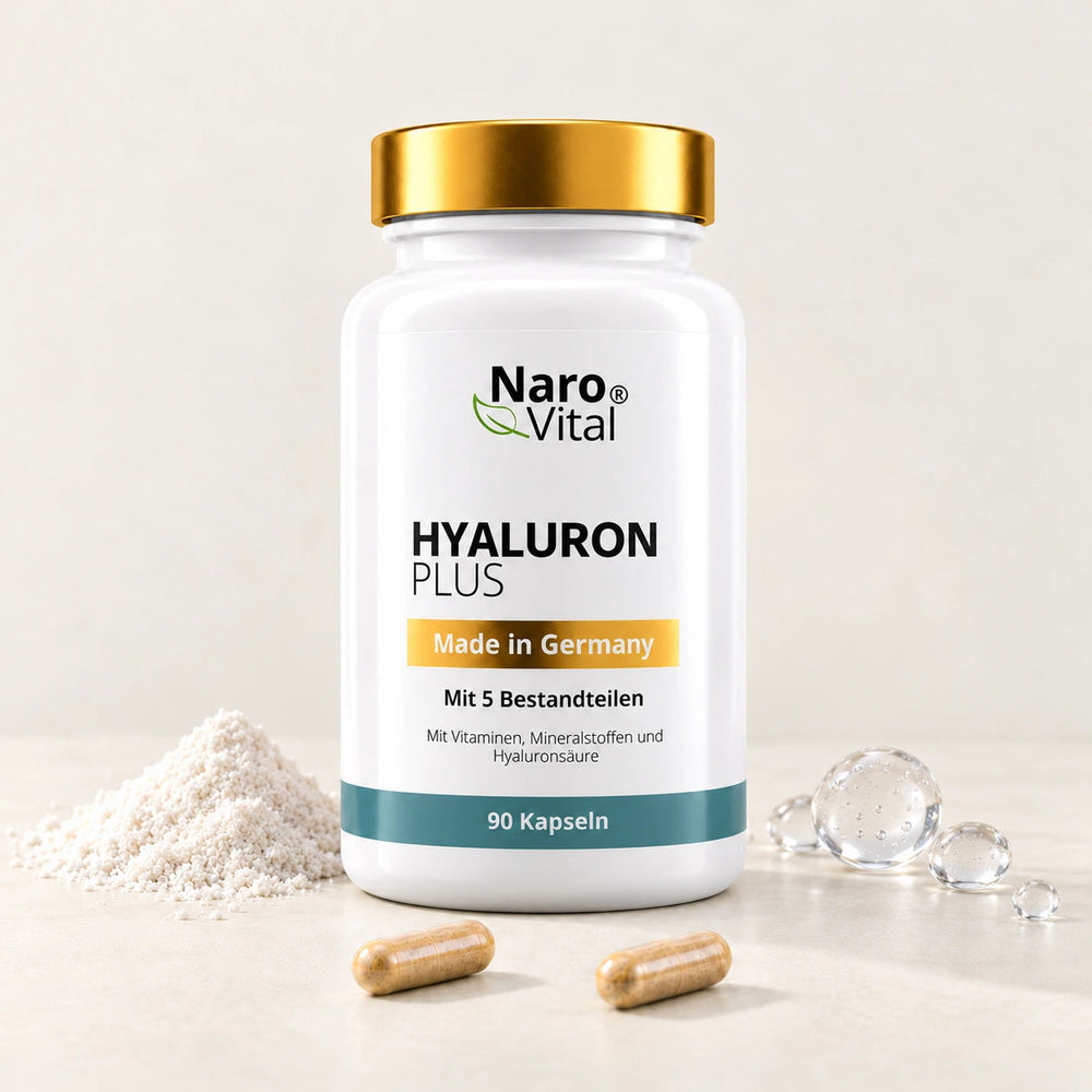 Hyaluron Plus – Hyaluronsäure – NaroVital Produktbild