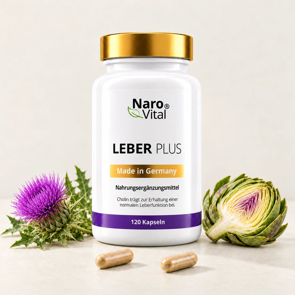 Leber Plus – Mariendistel Komplex – NaroVital Produktbild