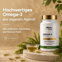 Omega-3 - Veganes Algenöl