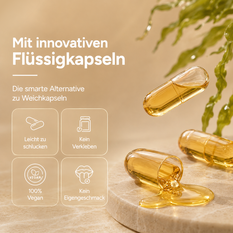 Omega-3 - Veganes Algenöl