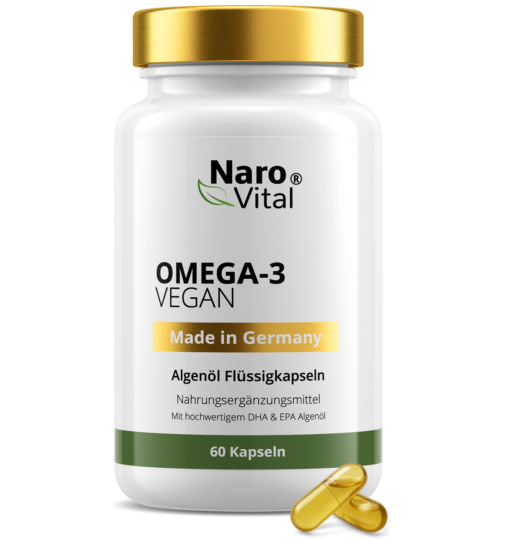 Omega-3 - Veganes Algenöl