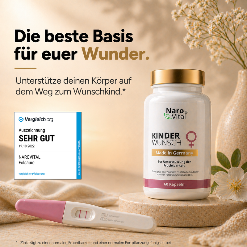 Kinderwunsch – Pränatale Vitamine