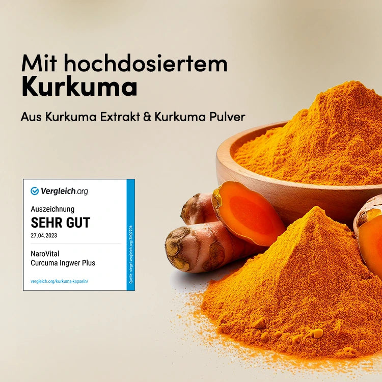 Curcuma Ingwer Plus – Kurkuma Kapseln