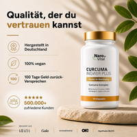 Curcuma Ingwer Plus – Kurkuma Kapseln