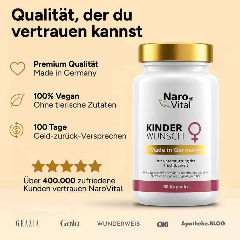 Kinderwunsch – Pränatale Vitamine