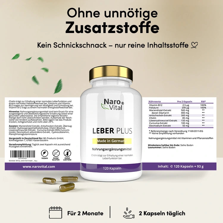 Leber Plus – Mariendistel Komplex