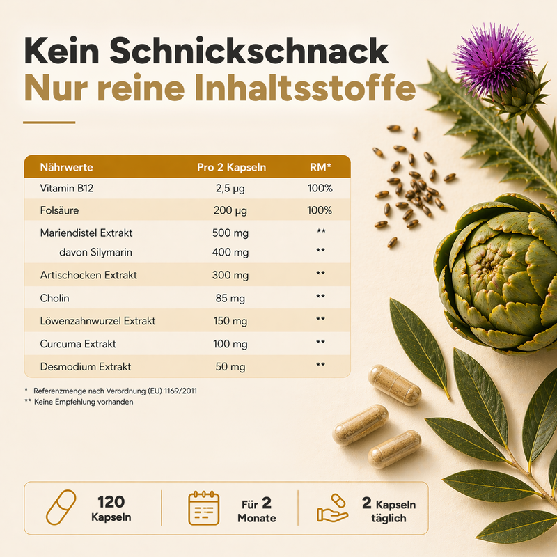 Leber Plus – Mariendistel Komplex