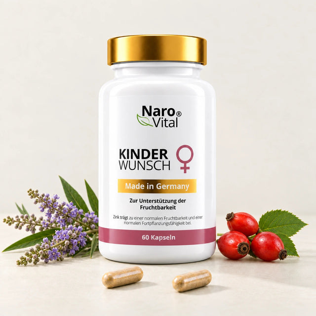 Kinderwunsch – Pränatale Vitamine – NaroVital Produktbild