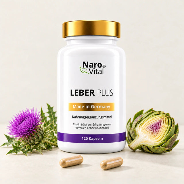 Leber Plus – Mariendistel Komplex – NaroVital Produktbild