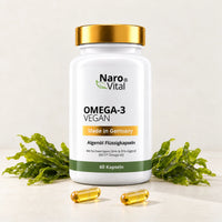 Omega-3 - Veganes Algenöl – NaroVital Produktbild